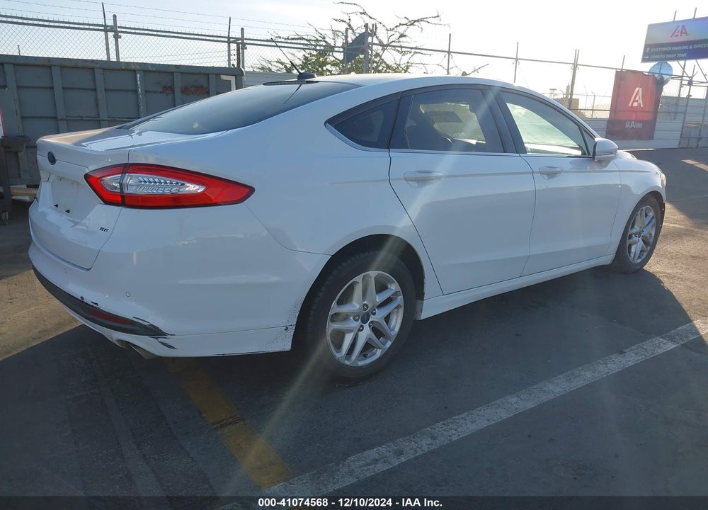 2014 FORD FUSION SE VIN: 3FA6P0H72ER114537