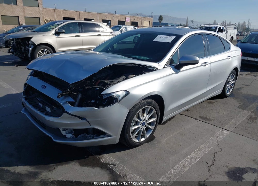 2017 FORD FUSION HYBRID SE VIN: 3FA6P0LU9HR373821