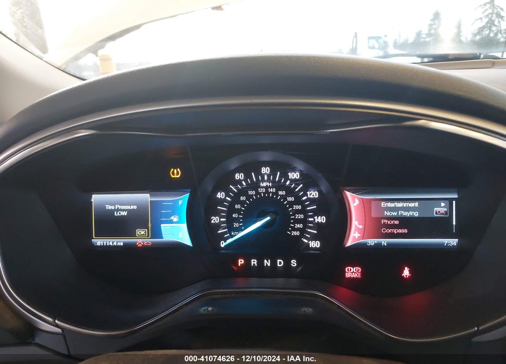 2013 FORD FUSION VIN: 3FA6P0HR2DR345759