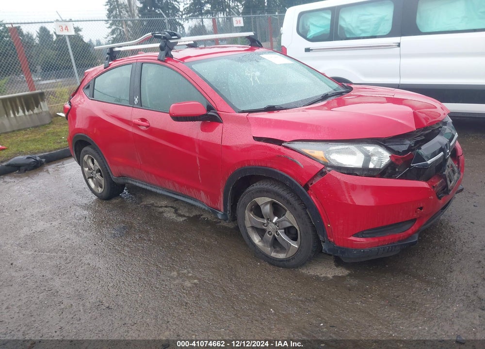 2018 HONDA HR-V LX VIN: 3CZRU6H3XJG700385