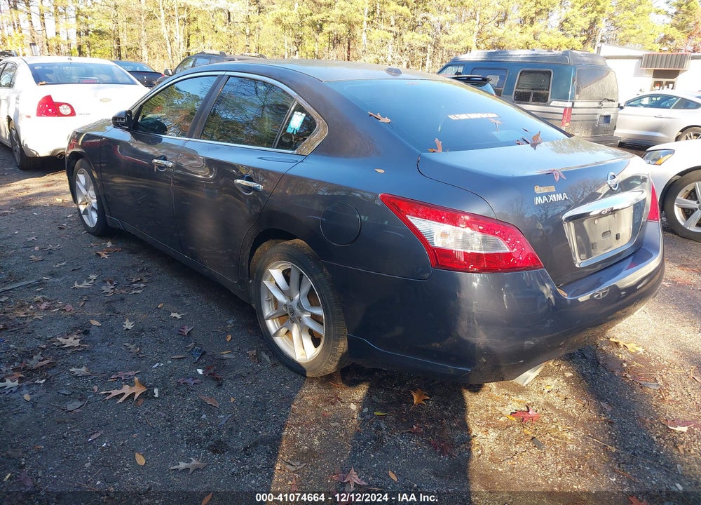 2009 NISSAN MAXIMA 3.5 SV VIN: 1N4AA51EX9C803859