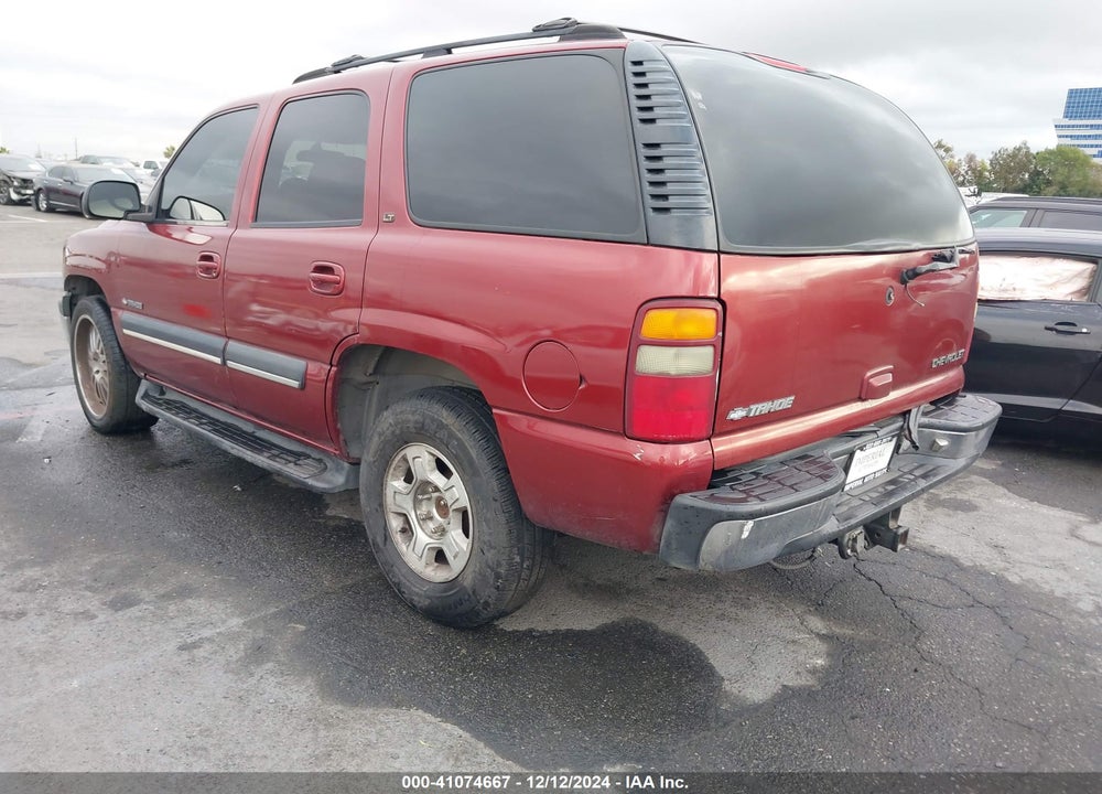 2001 CHEVROLET TAHOE LT VIN: 1GNEC13T41R185683