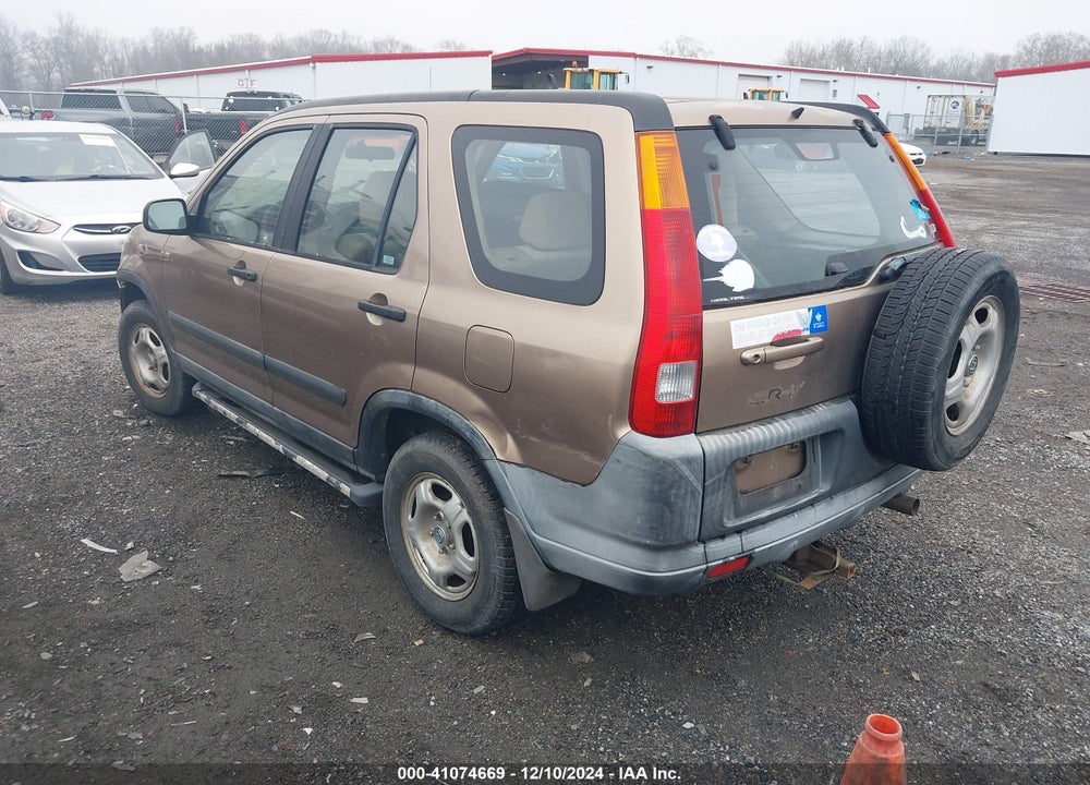 2003 HONDA CR-V LX VIN: JHLRD785X3C010786