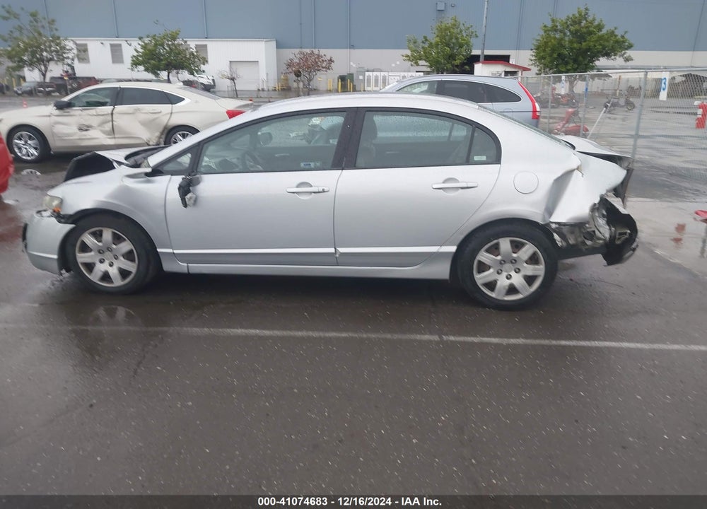 2008 HONDA CIVIC LX VIN: 2HGFA16598H344600