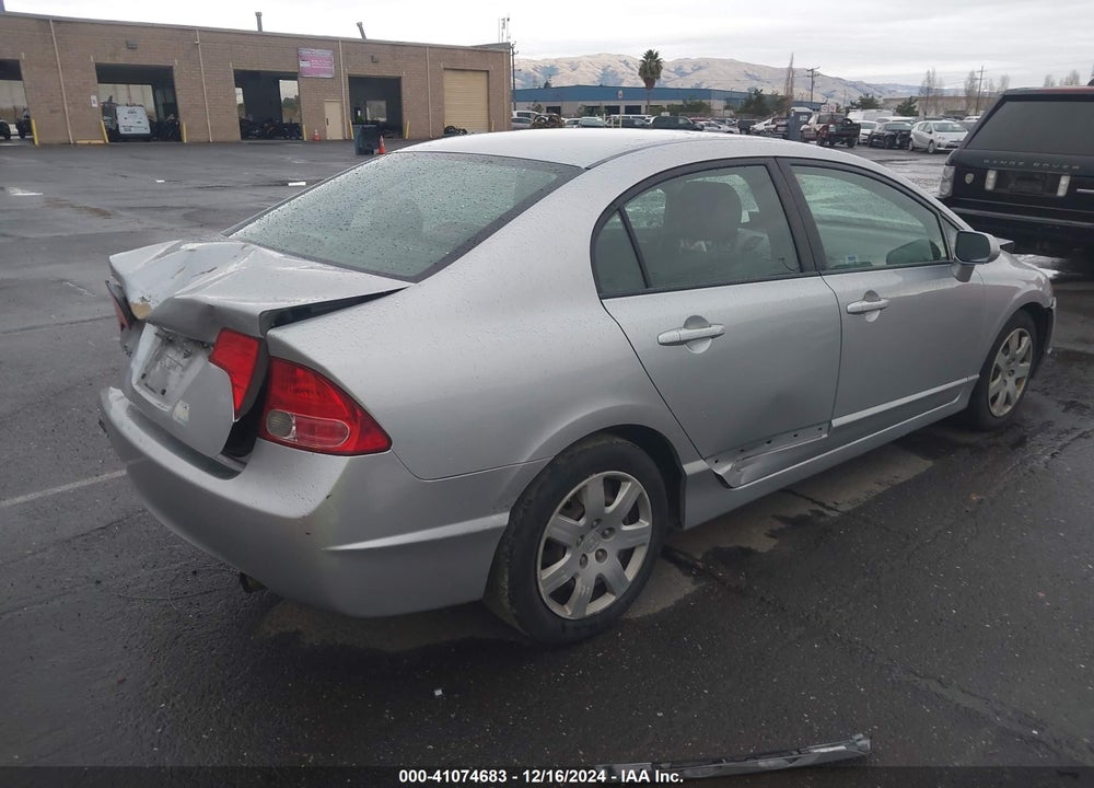 2008 HONDA CIVIC LX VIN: 2HGFA16598H344600