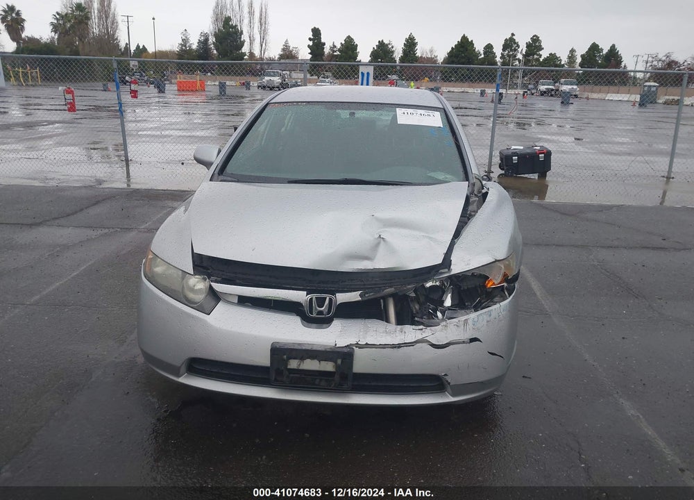 2008 HONDA CIVIC LX VIN: 2HGFA16598H344600