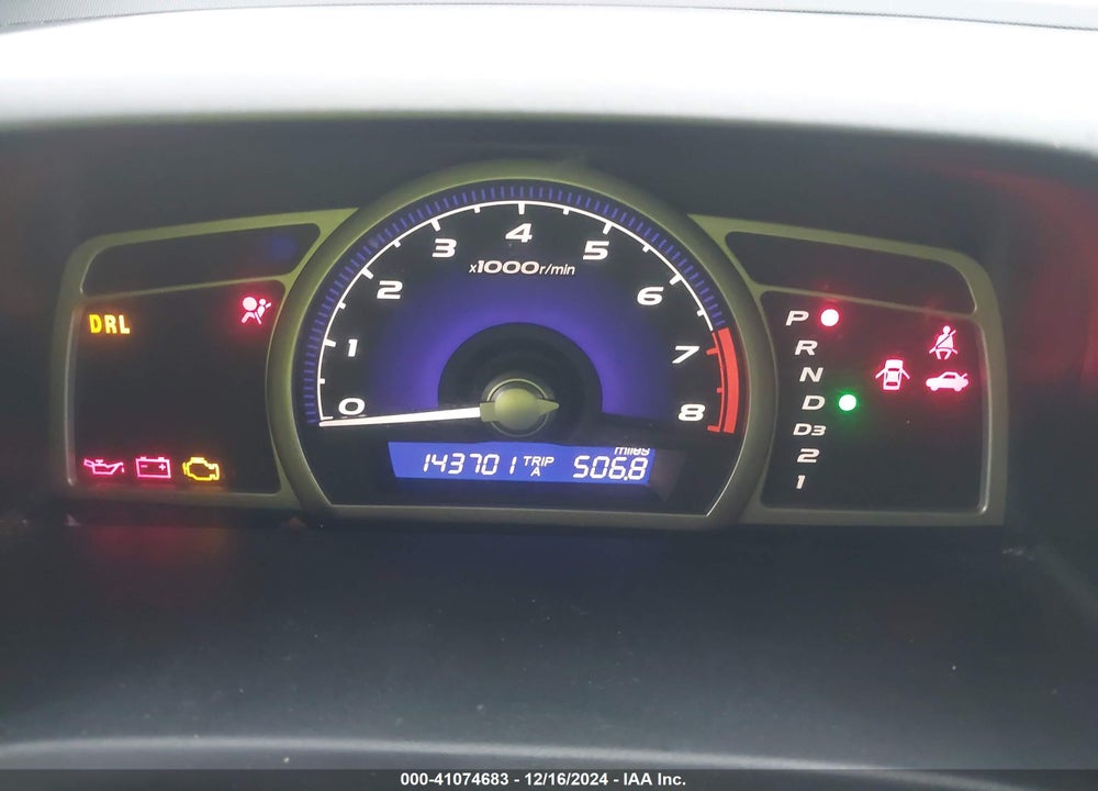 2008 HONDA CIVIC LX VIN: 2HGFA16598H344600