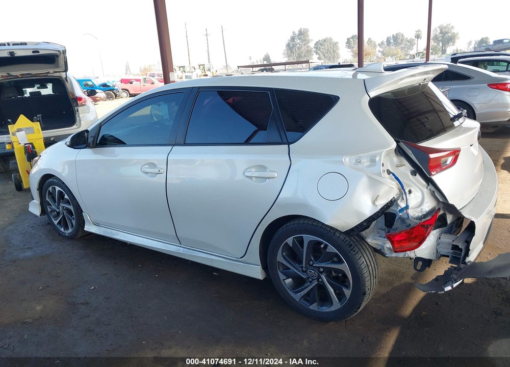 2017 TOYOTA COROLLA IM VIN: JTNKARJEXHJ542874