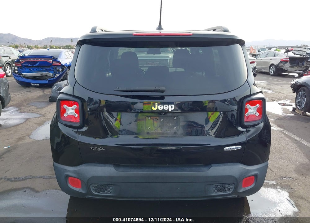 2017 JEEP RENEGADE LATITUDE FWD VIN: ZACCJABB1HPF98829