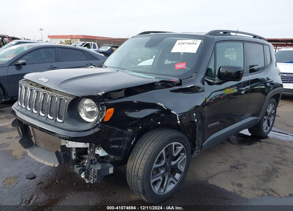 2017 JEEP RENEGADE LATITUDE FWD VIN: ZACCJABB1HPF98829