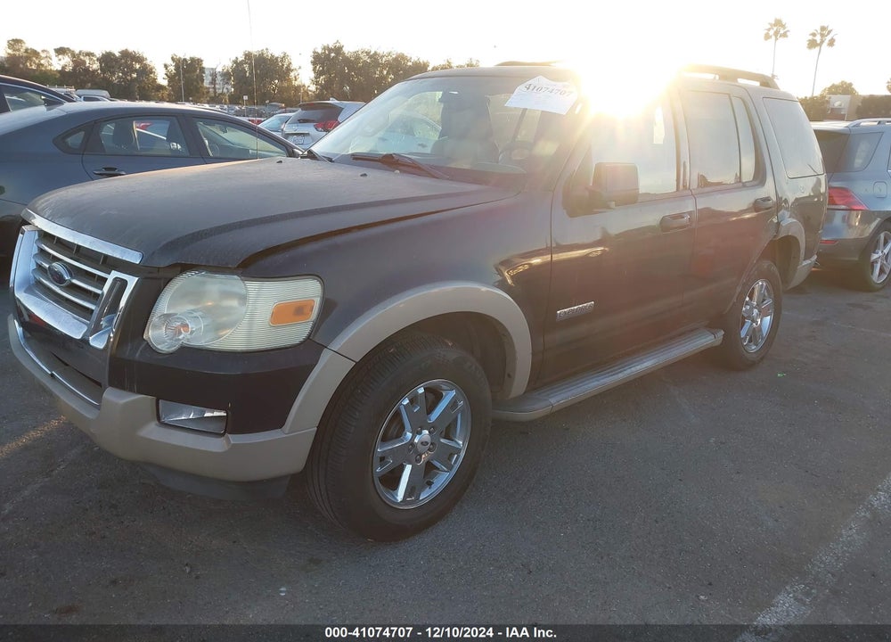 2008 FORD EXPLORER EDDIE BAUER VIN: 1FMEU64E38UA50586