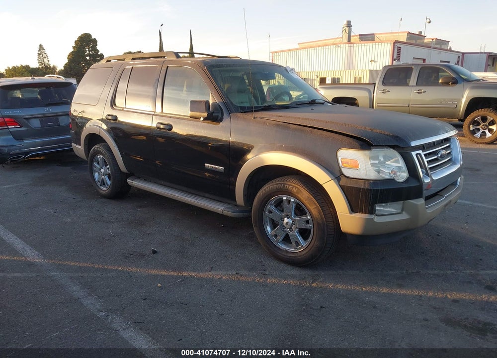 2008 FORD EXPLORER EDDIE BAUER VIN: 1FMEU64E38UA50586