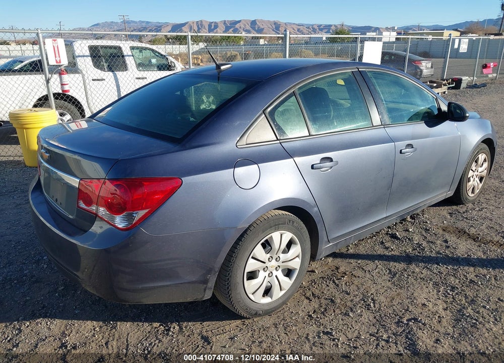 2014 CHEVROLET CRUZE LS MANUAL VIN: 1G1PB5SG3E7154533