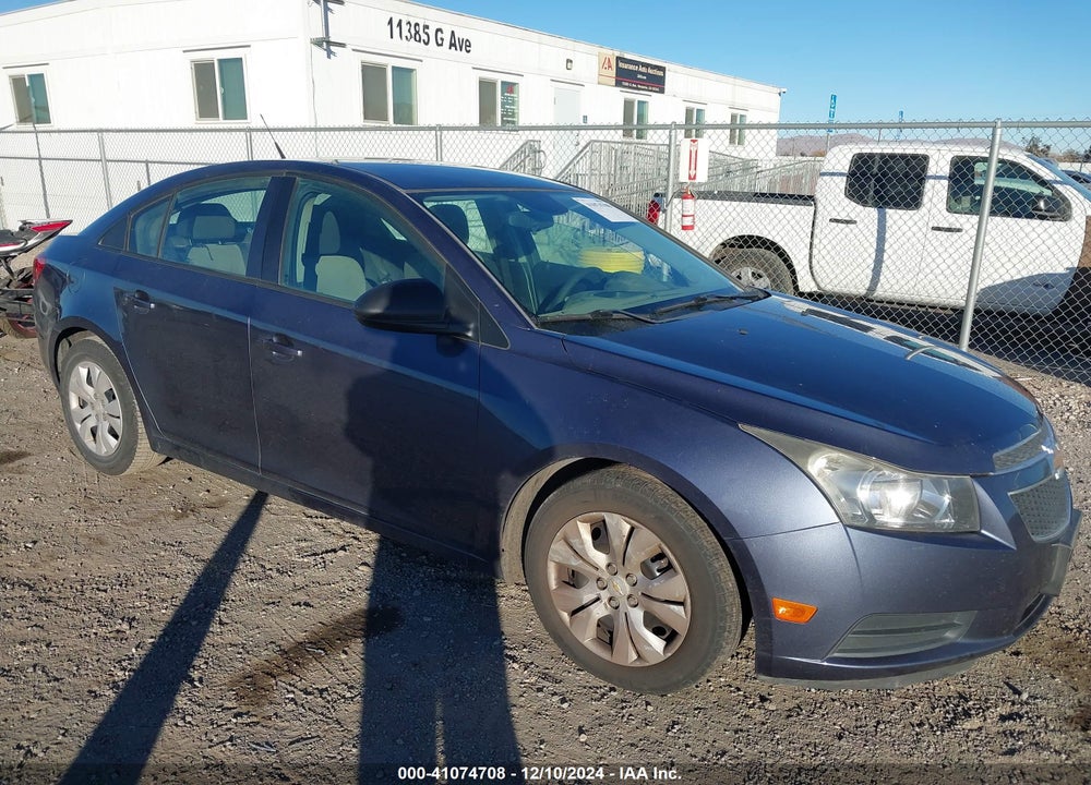 2014 CHEVROLET CRUZE LS MANUAL VIN: 1G1PB5SG3E7154533