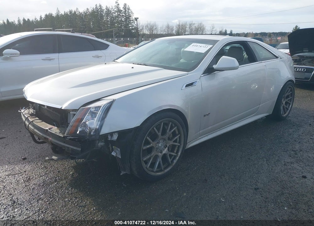 2012 CADILLAC CTS-V VIN: 1G6DV1EP7C0109934