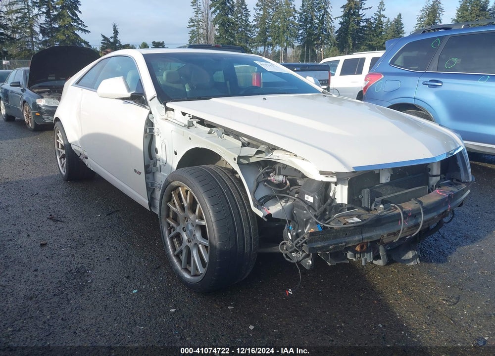 2012 CADILLAC CTS-V VIN: 1G6DV1EP7C0109934