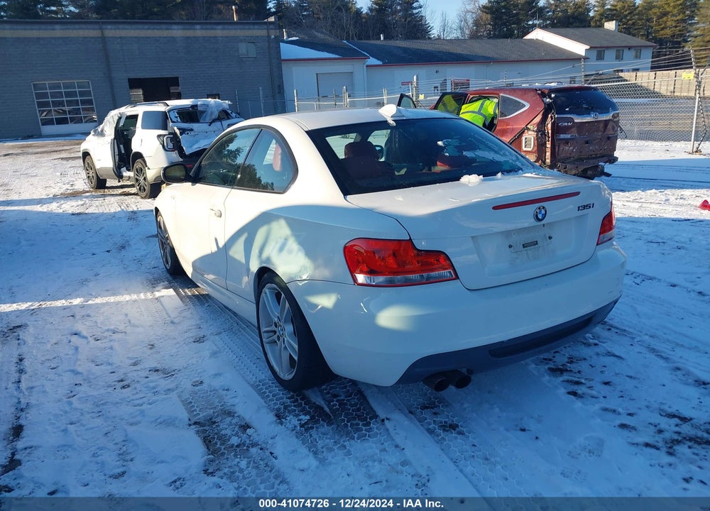 2012 BMW 135I VIN: WBAUC9C55CVM12391