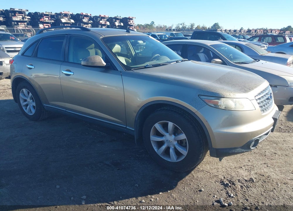 2004 INFINITI FX35 VIN: JNRAS08W14X211857