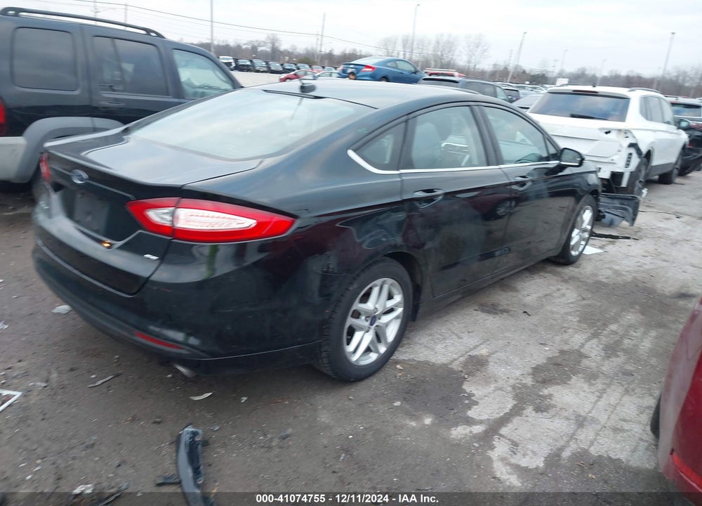 2016 FORD FUSION SE VIN: 3FA6P0H7XGR252622