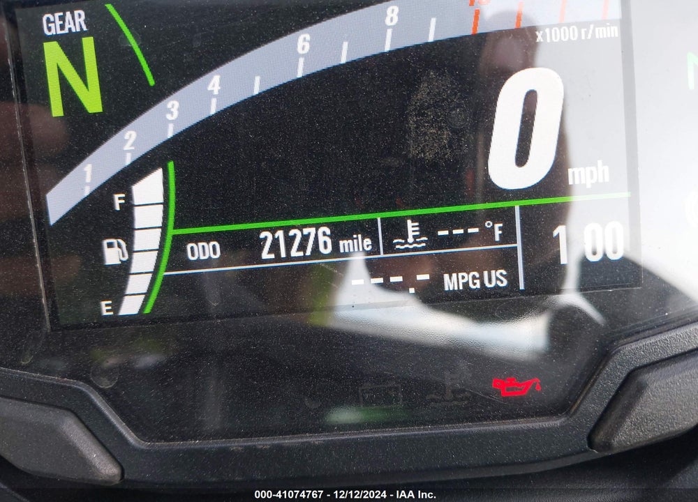 2022 KAWASAKI EX650 M VIN: ML5EXEM1XNDA65291