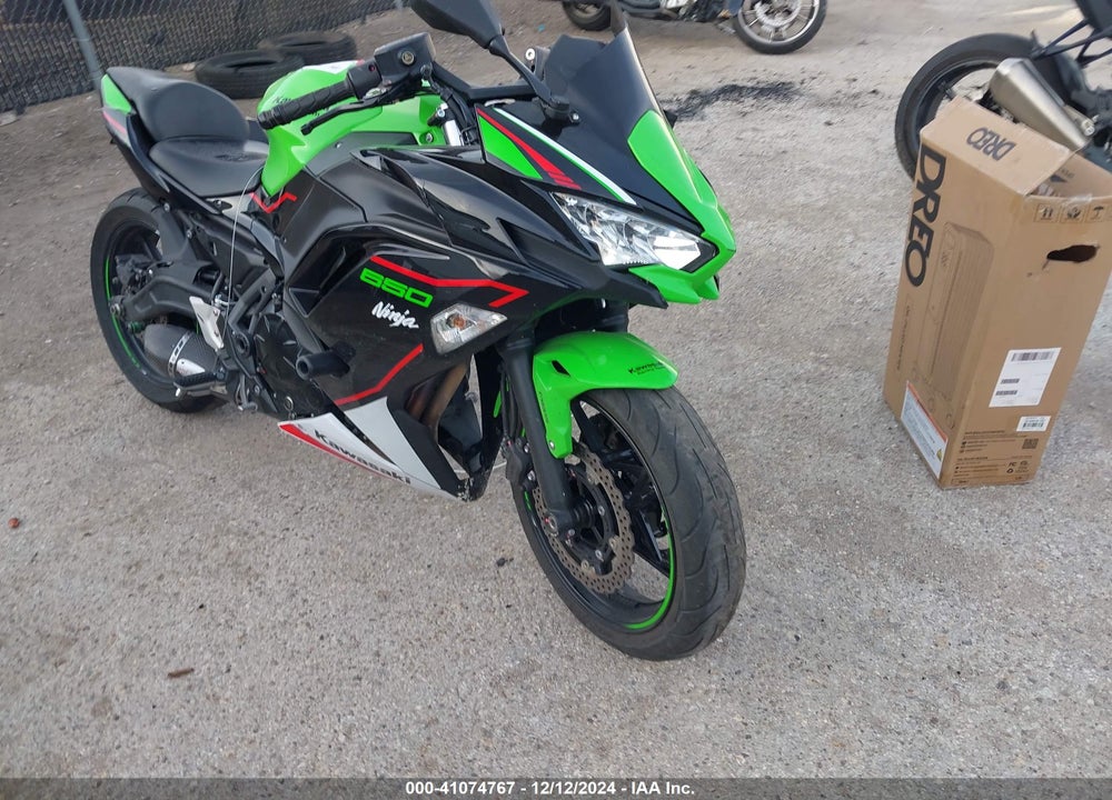2022 KAWASAKI EX650 M VIN: ML5EXEM1XNDA65291