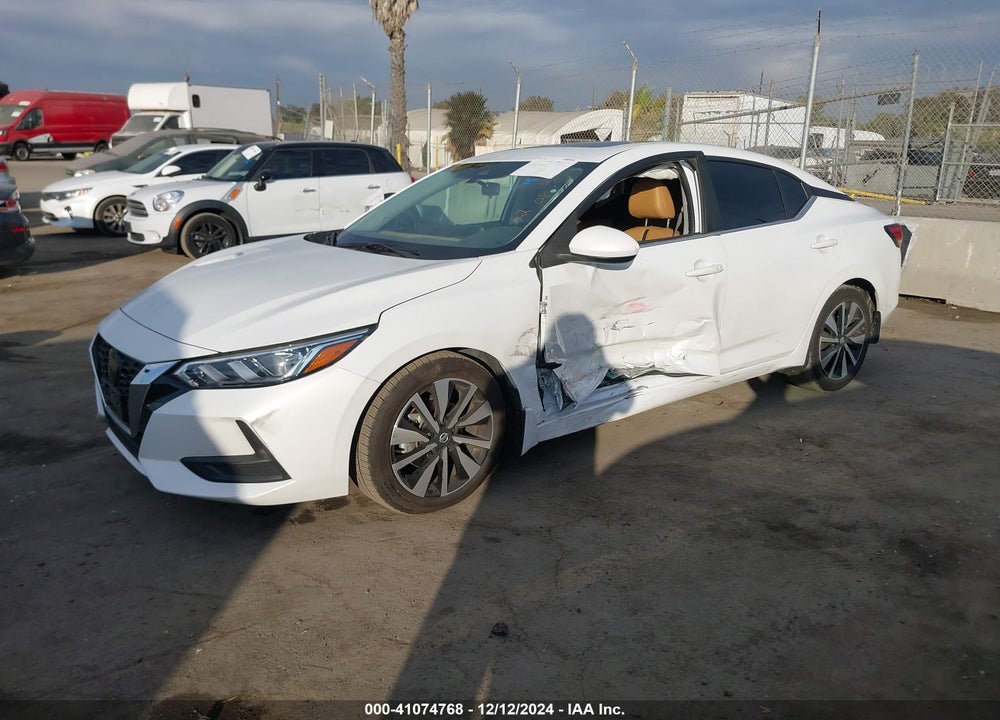 2022 NISSAN SENTRA VIN: 3N1AB8CV1NY228514