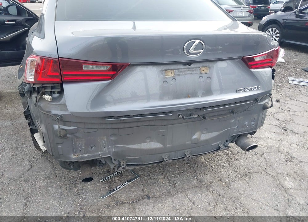2016 LEXUS IS 200T VIN: JTHBA1D29G5032710
