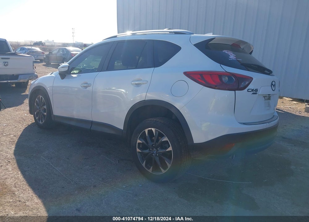 2016 MAZDA CX-5 GRAND TOURING VIN: JM3KE4DY8G0710072