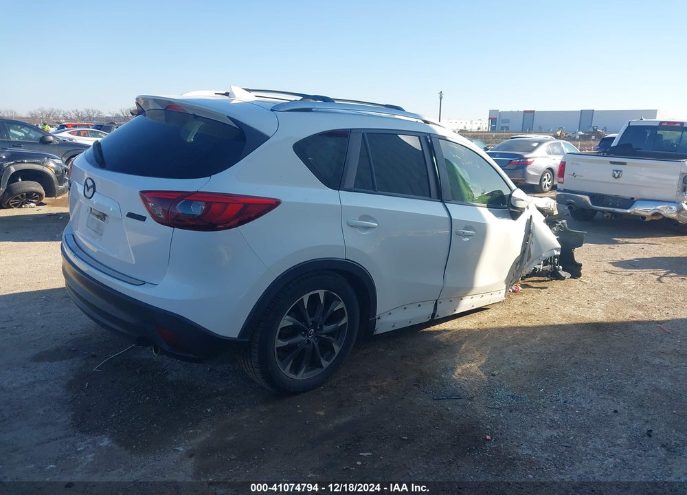 2016 MAZDA CX-5 GRAND TOURING VIN: JM3KE4DY8G0710072