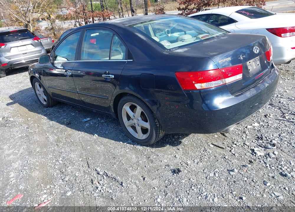 2006 HYUNDAI SONATA GLS V6/LX V6 VIN: 5NPEU46F86H016360