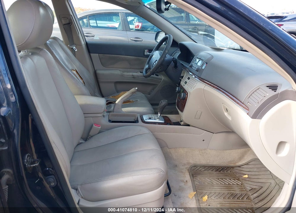 2006 HYUNDAI SONATA GLS V6/LX V6 VIN: 5NPEU46F86H016360