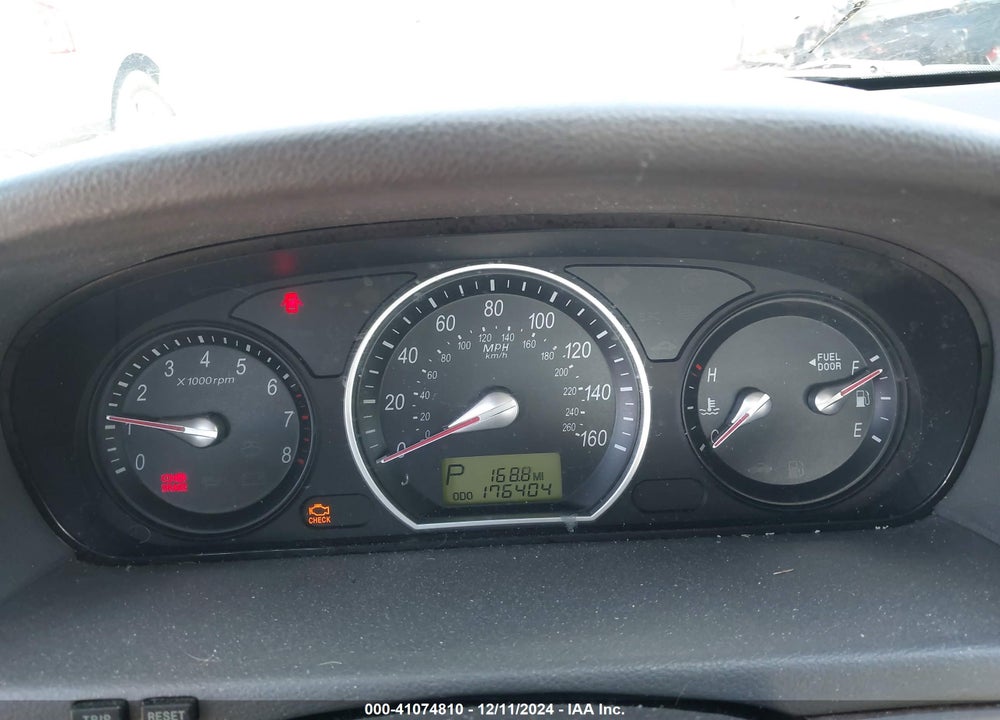 2006 HYUNDAI SONATA GLS V6/LX V6 VIN: 5NPEU46F86H016360