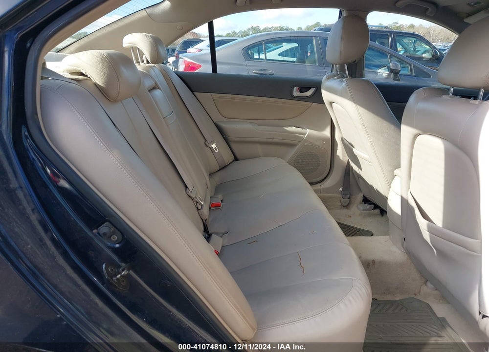 2006 HYUNDAI SONATA GLS V6/LX V6 VIN: 5NPEU46F86H016360