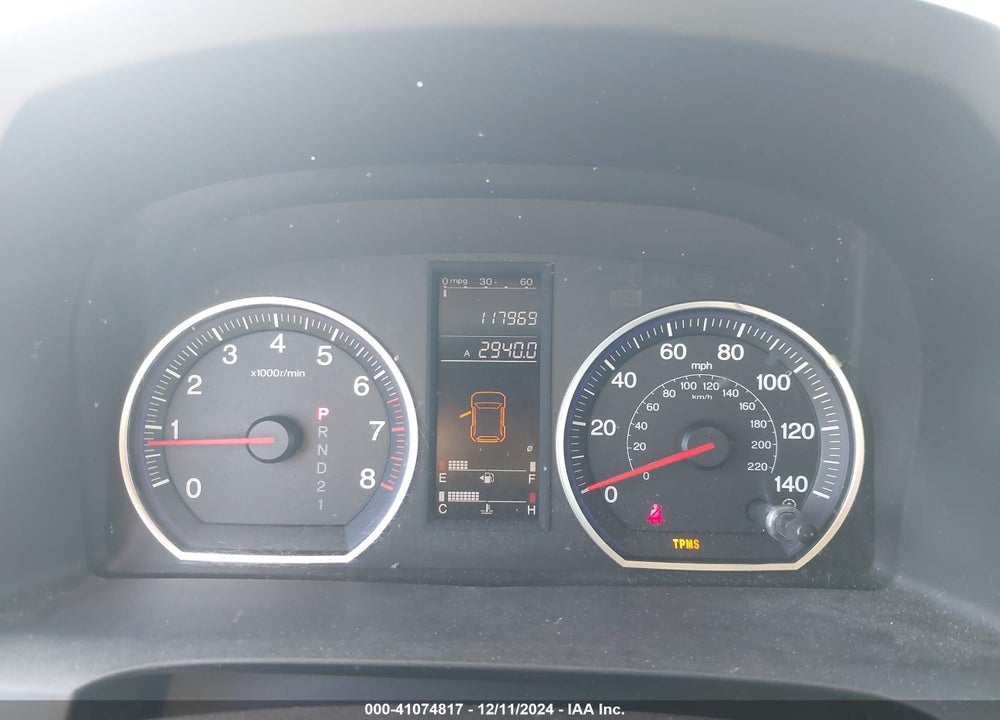 2009 HONDA CR-V LX VIN: JHLRE38369C011236