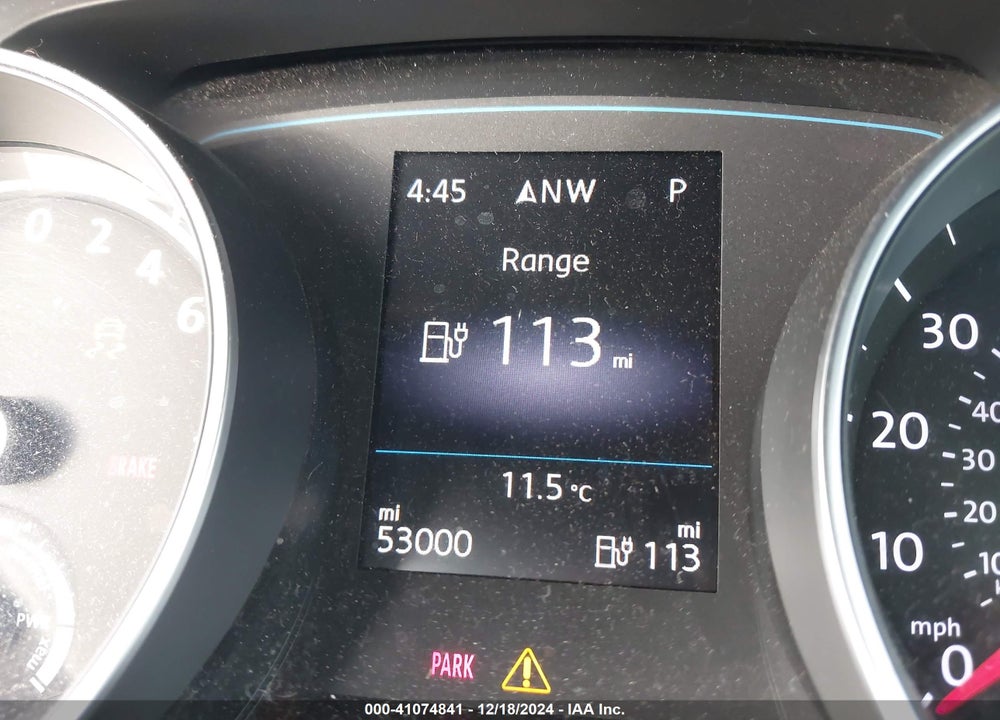 2017 VOLKSWAGEN E-GOLF VIN: WVWPR7AU3HW950215