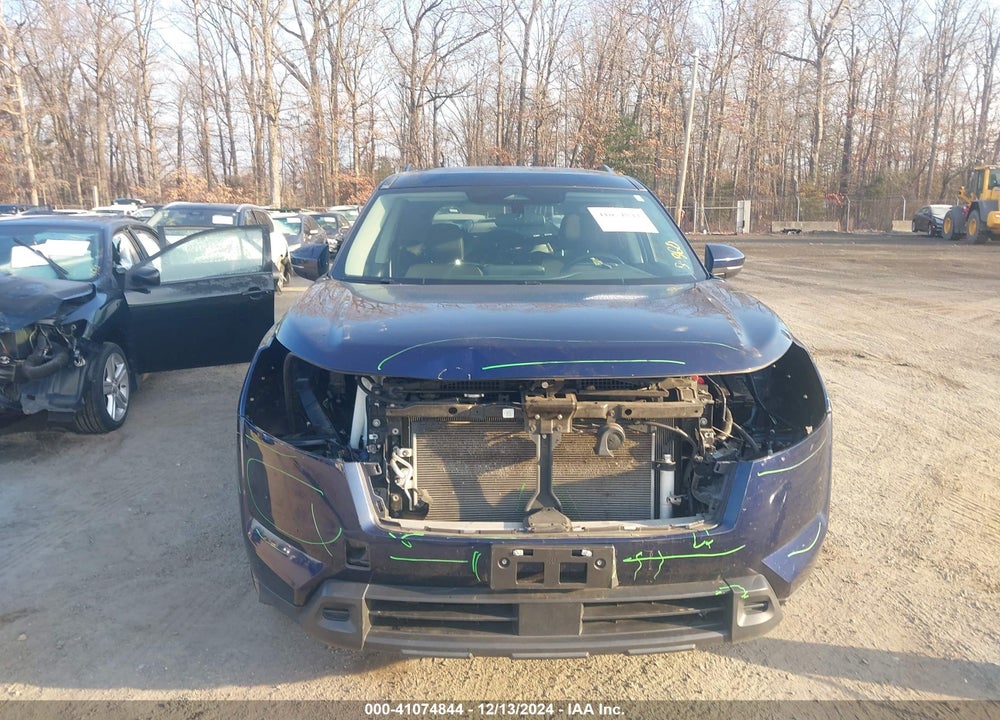 2022 NISSAN PATHFINDER SV 2WD VIN: 5N1DR3BA2NC216478