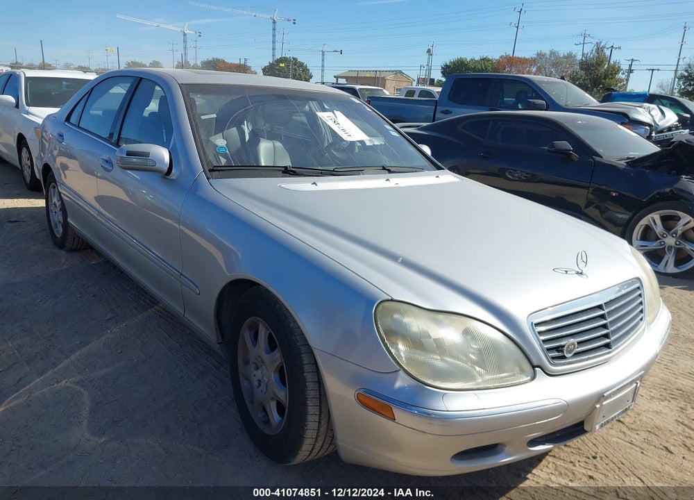 2001 MERCEDES-BENZ S 430 VIN: WDBNG70J31A143733