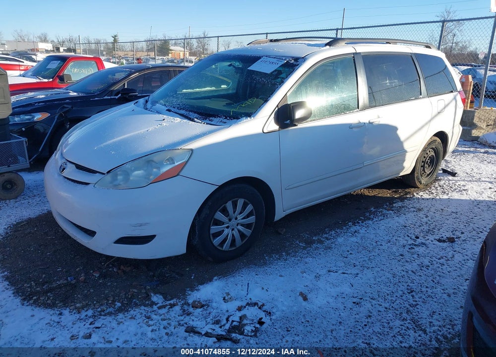 2008 TOYOTA SIENNA LE VIN: 5TDZK23C08S205958