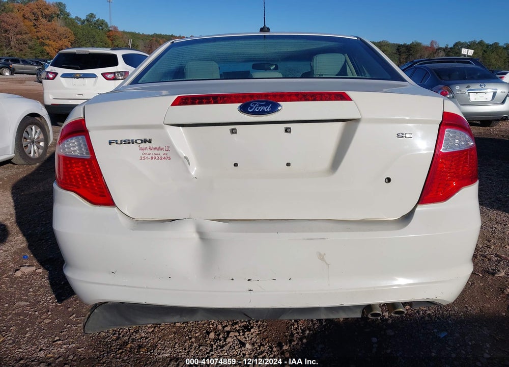 2012 FORD FUSION SE VIN: 3FAHP0HA2CR345679