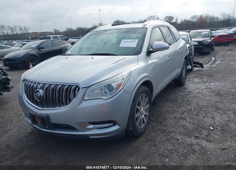 2014 BUICK ENCLAVE LEATHER VIN: 5GAKVBKD4EJ372577