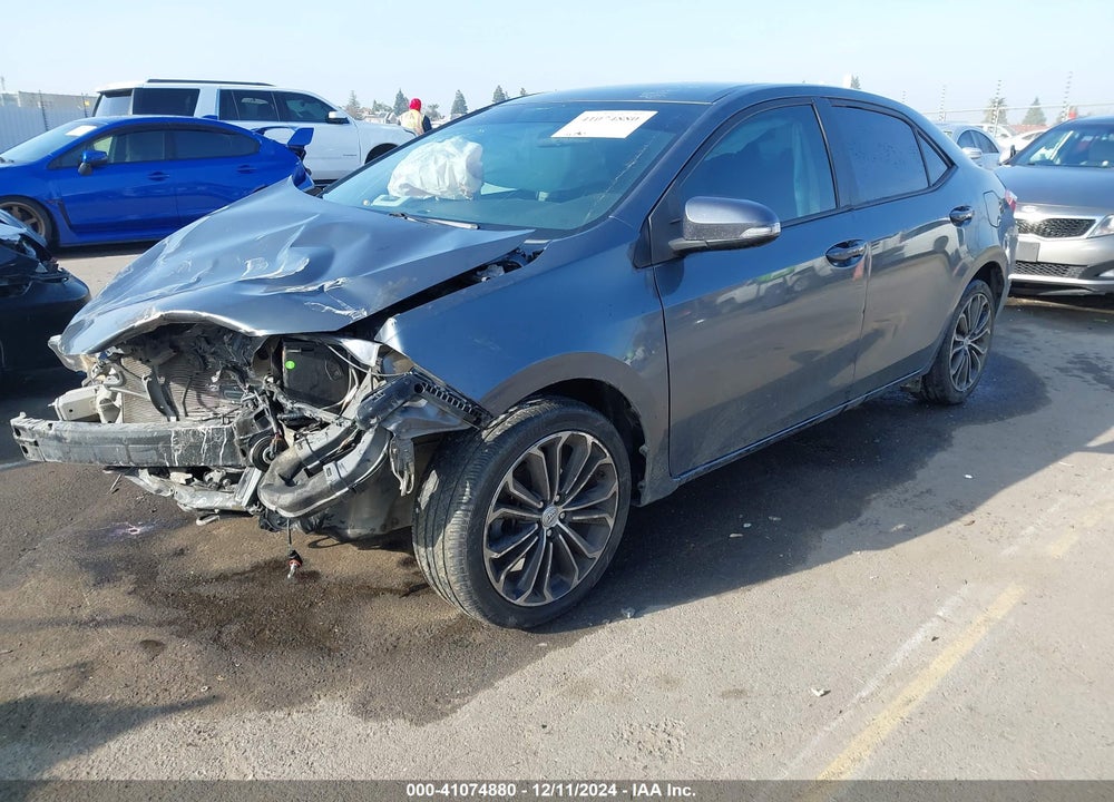 2014 TOYOTA COROLLA S PLUS VIN: 5YFBURHE2EP038800