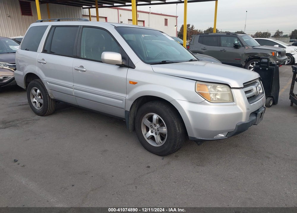 2006 HONDA PILOT EX-L VIN: 5FNYF285X6B049309
