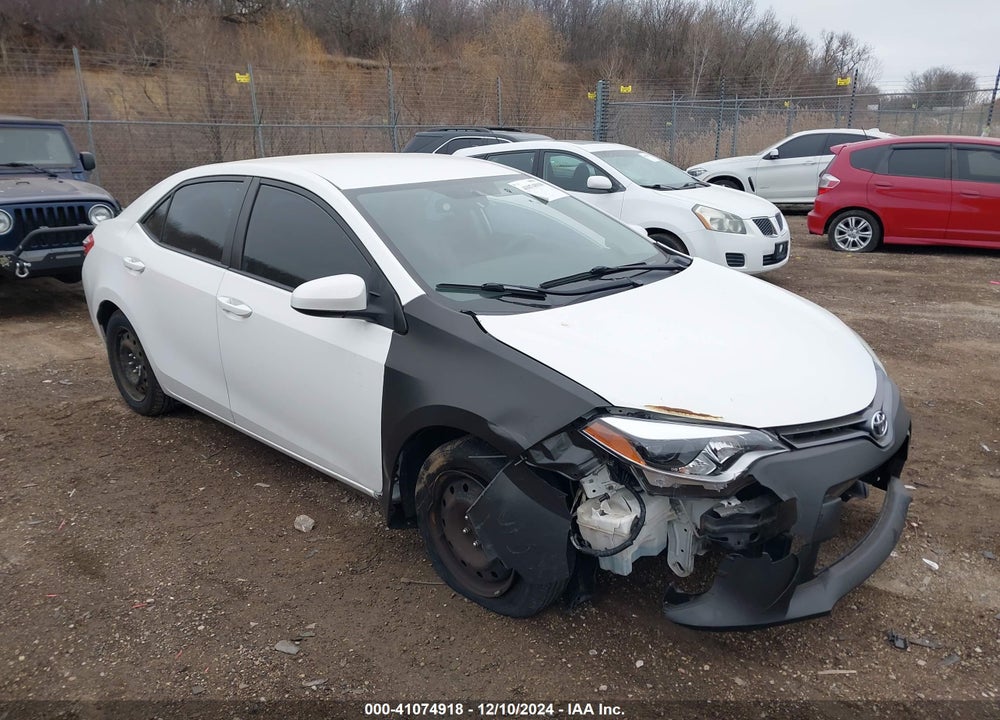 2015 TOYOTA COROLLA LE VIN: 5YFBURHE8FP221863