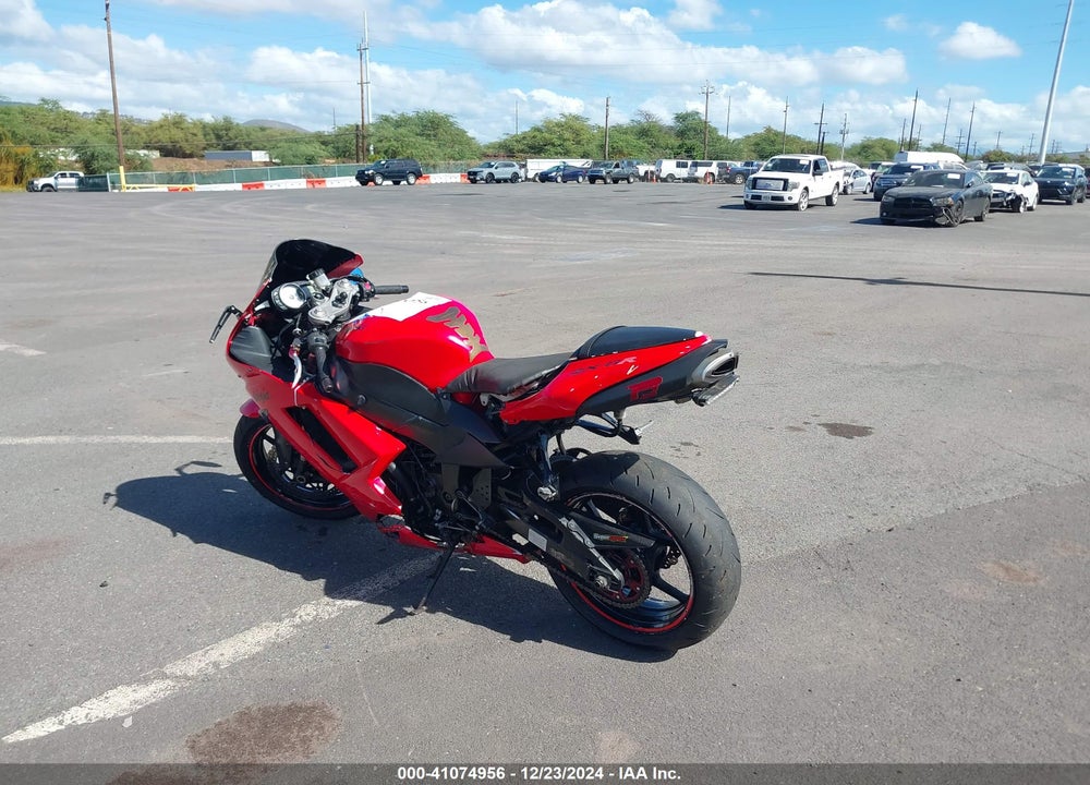 2007 KAWASAKI ZX600 P VIN: JKAZX4P197A024482