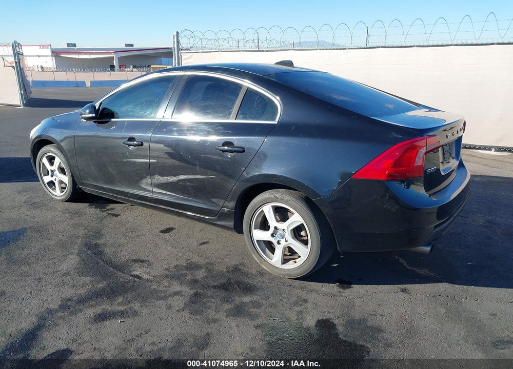 2012 VOLVO S60 T5 VIN: YV1622FS5C2139049