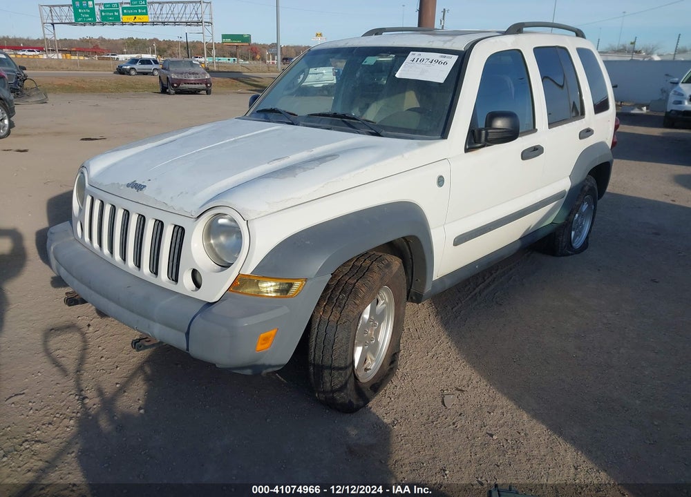 2006 JEEP LIBERTY SPORT VIN: 1J4GL48KX6W133710