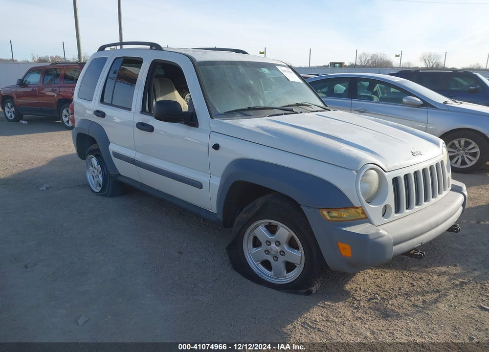 2006 JEEP LIBERTY SPORT VIN: 1J4GL48KX6W133710