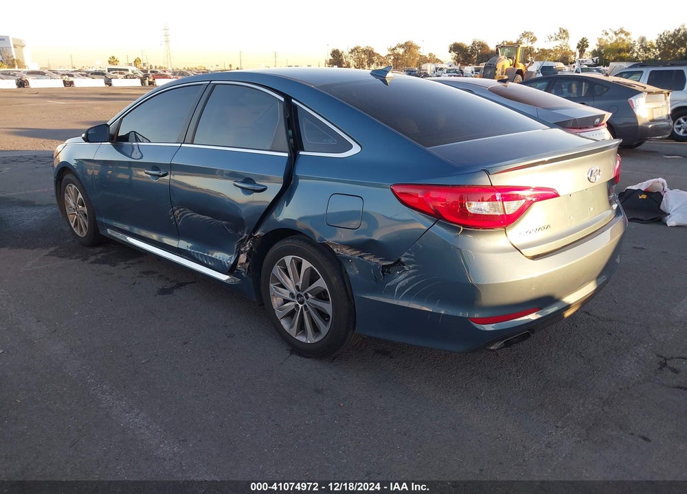 2017 HYUNDAI SONATA SPORT VIN: 5NPE34AF1HH572023