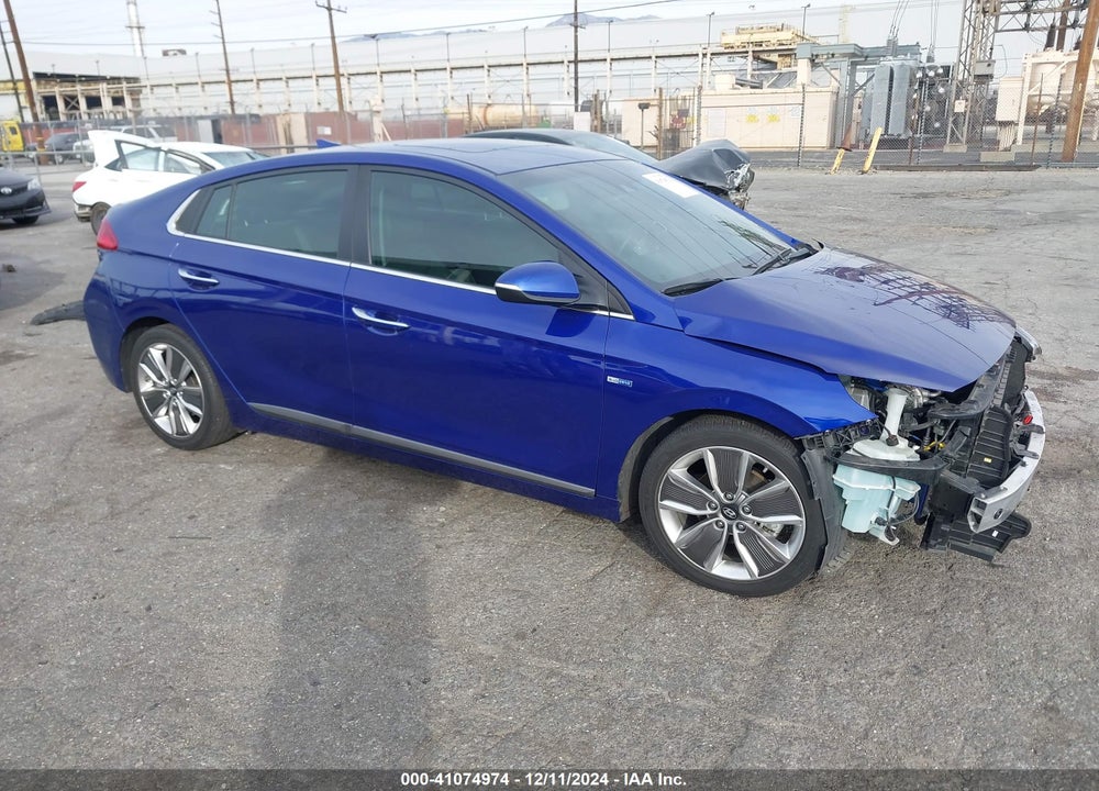2019 HYUNDAI IONIQ HYBRID LIMITED VIN: KMHC85LCXKU131369