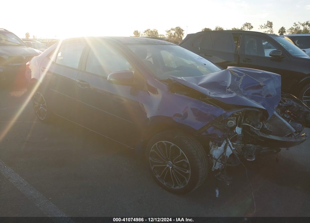 2016 TOYOTA COROLLA S PLUS VIN: 5YFBURHE4GP375312